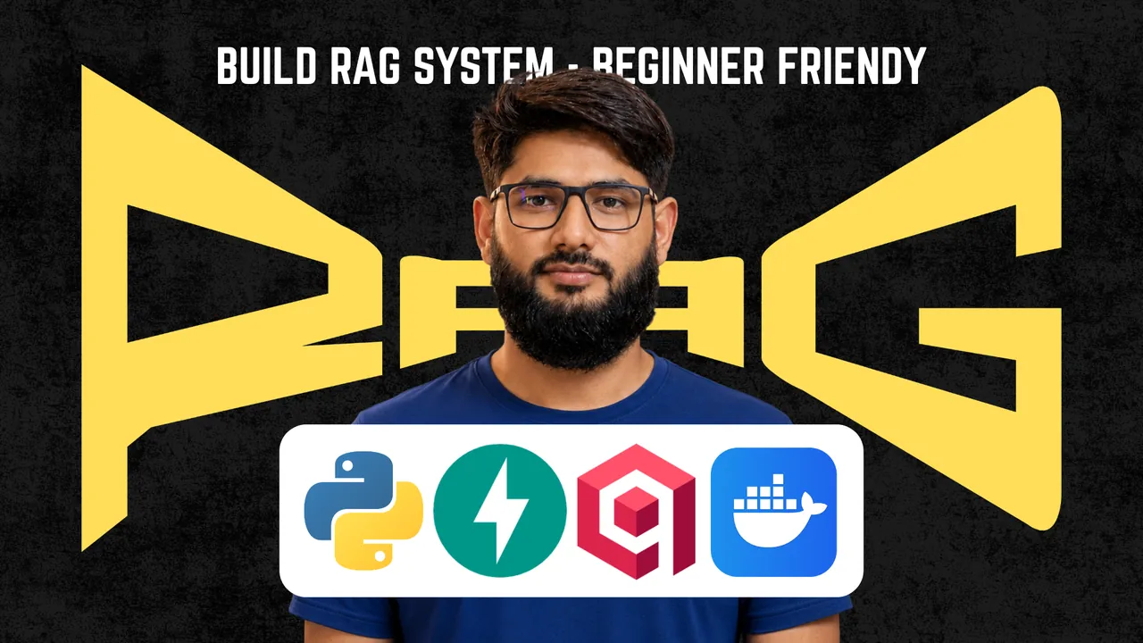 Build a RAG system - beginner friendly